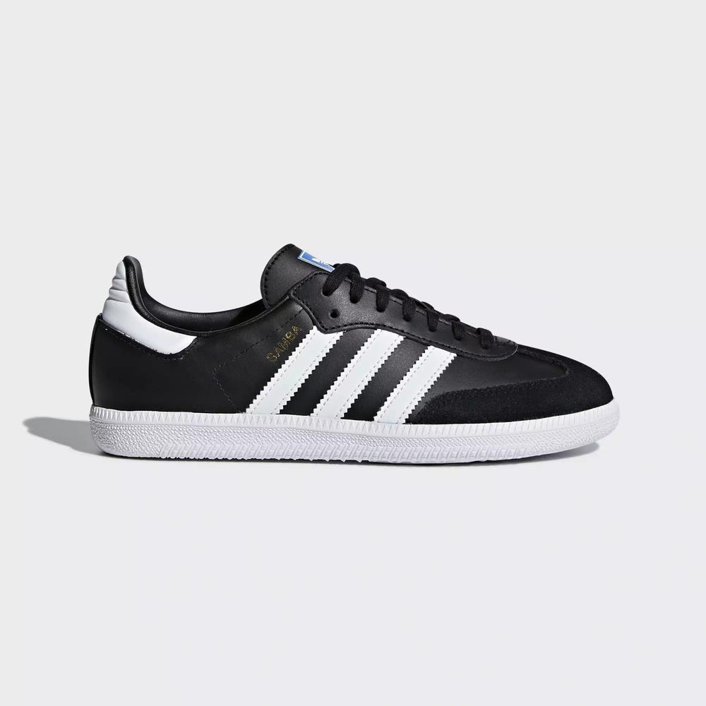 Adidas Samba OG Tenis Negros Para Niña (MX-17189)